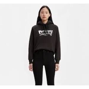 NWT LEVI'S SEQUIN S LOGO SPORT HOODIE